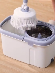 Marrya 360° Mop With Spinner and Bucket Magic Spin Tornado Mop Easy Rotating Map Floor Cleaning Flat Mop 旋转拖把
