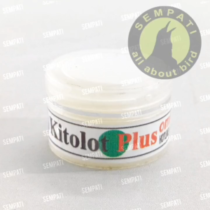 SEMPATI Kitolot Plus Cream Om Kicau Obat Burung Sakit Mata Snot Iritasi Radang OBTCCES1 - Mengatasi Mata Katarak, Itutasi, Bengkat, dan Snot - Pengobatan Selama 6 Hari
