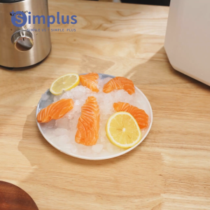 INSSA Máy Làm Đá Simplus 1.2L Gia Dụng Mini Tự Động Máy Làm Đá Công Suất Thấp ICE MAKER ZBJH001