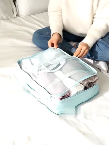 7 in 1 Travel Organizer Set Luggage Organizer Travel Bag Organizer Clothes Storage Travel Pouch Bag Organizer
