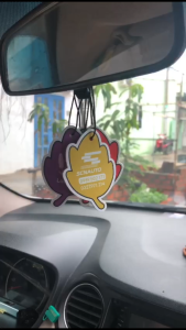 Lá Thơm Khử Mùi Treo Xe Ô Tô Tủ Quần Áo Phòng Ngủ Hộc Bàn Hiệu Chính Hãng Scn Mùi Hương Tùy Chọn