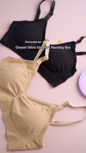 COCONI Ultra Comfort Nursing Bra | Bra Menyusui Tanpa Kawat | BH Menyusui Nyaman