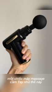 Máy massage toàn thân cầm tay VBC-WK085 6 mức 4 đầu đấm bóp yên tĩnh có thể tháo rời nhiều mẫu VBCare