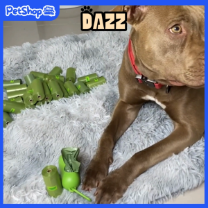 DAZZ ที่ใส่ถุงเก็บอึ แคปซูลใส่ถุงขยะ ขนาดยาว 10 cm ที่ใส่ถุงมูลสัตว์เลี้ยงแบบย่อยสลายได้ตามธรรมชาติ Dog Poop Bag Dispenser พร้อมส่งในไทย