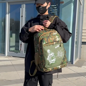 Camouflage Large CapacitySchool Backpack Waterproof Childrens Backpack Boy 1-6 Grade Backpack ﻿