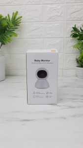 tuya กล้องวงจรปิดไร้สายในบ้านขนาดเล็ก WIFI วางตั้งได้ หมุนได้รอบทิศทาง CM-H10