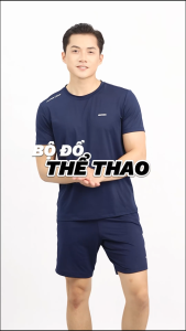 Bộ Quần Áo Nam Cổ Tròn Cao cấp Mentoris chất vải thun lạnh co giãn thoáng mát cho mùa hè MBT0103