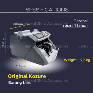 Mesin Penghitung Uang Kozure MC-101 Money Counter Kozure