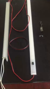 Bộ Đèn LED Tủ Bếp 80cm 18W/m Có Nguồn 12v và Cảm Biến Vẫy Tay Dùng Thanh nhôm kích thước U16*7mm Bảo hành  1 năm