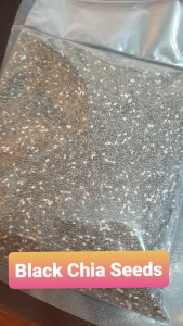 Organic Chia Seeds Food Staples Dried Goods for Fiber Heart Health Reduce Cholesterol and Hair (50g and 100g)