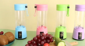 500ml USB Juicer piala buah mencampurkan mesin mudah alih Eletric boleh dicas penapis jus pembungkusan dengan botol air Rand