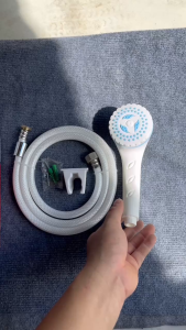 Tay Sen Tắm Vòi Hoa Sen Bộ Sen Tắm Nhựa ABS Trắng Ren 21 Thông Dụng ST04