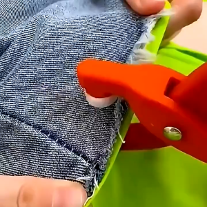 METAL penjahit butang PRESS STUDS SNAP BUTTON FASTENER PLIER TOOL + 100 PCS OF CLOTHING BUTTONS