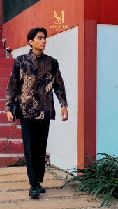 WOUBATIK - Kemeja Batik Sanggit Slimfit Lapis Furing KP 208