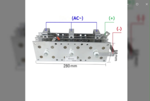 Dioda Penyearah Mesin Las DS300A /DS 300A Rectifier 4 LAYER