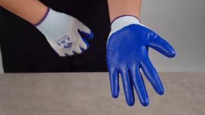 12คู่ 6คู่ ถุงมือเคลือบยาง ถุงมือช่าง ถุงมือทำสวน กันลื่น กันบาด ขนาด Free size ฟรีไซส์ มีหลายสี