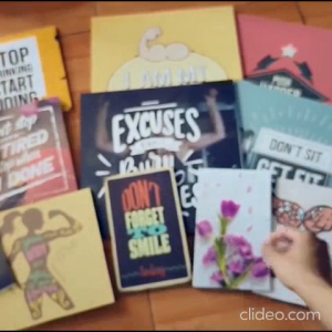 Hiasan Dinding Pajangan Dekorasi Kamar Ruangan Olahraga GYM Fitness Workout Crossfit 8