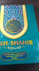 BUKU Al-Quran Ash Shahib A4 Tajwid Non Terjemah