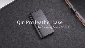 NILLKIN Qin เคสฝาพับ Samsung Z Fold 6 / Z Fold 5 / ZFold6 / ZFold5 / Fold6 / Fold5 เคสมีที่ใส่ปากกา S-Pen ของแท้💯%