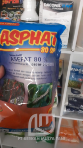 Pasphat 80SP Insektisida Asefat Tinggi 80% 400 Gram  Obat Pembasmi Hama Ulat Penggerek Batang Dan Buah Tanaman