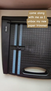 Deli Paper Cutter Trimmer Machine Board With Ruler Office 420x360x64mm 8051A