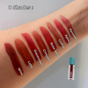 LUXCRIME Ultra Light Lip Stain | Liptint Waterproof | Anti Kering & Anti Transfer Tahan 16 Jam | FUFUMISE
