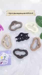 Kẹp càng cua cào tóc gắp tóc dẻo đám mây phong cách Hàn Quốc - thương hiệu Vợ Chồng Tôi
