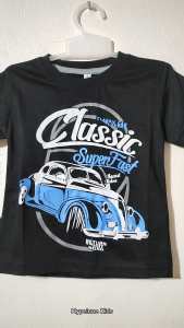 Baju Kaos Distro Anak Laki-Laki Karakter Mobil Clasic Keren Import 1 - 10 Tahun - Hypelane