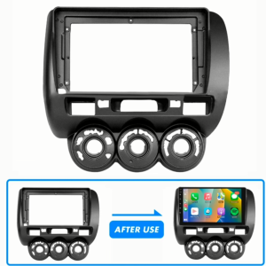 Frame Head Unit Android 9 inch Honda Jazz - City Lama 2002 - 2007