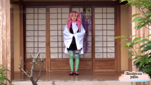 Đồ Cosplay Viêm Trụ Rengoku Kyoujurou Manga Kimetsu No Yaiba Hoá Trang Halloween Demon Slayer