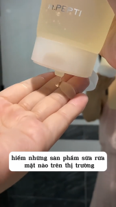 Sữa rửa mặt Dr Pepti chiết xuất cám gạo 110ml Hàn Quốc giúp tạo bọt dưỡng ẩm làm sạch sâu