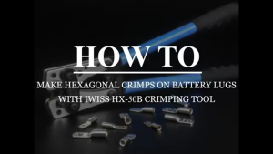 YT Tang Potong Kabel Tang Crimping Set - Alat Crimping Kabel Lug untuk Lug Tembaga 6mm²-50mm² dengan Pemotong Kabel