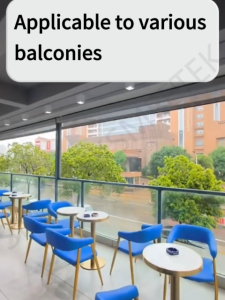 Customized Roller Blinds Office Balcony Blackout Curtains Waterproof Electric Curtains for Home