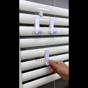 10pcs Cantolan Tiang Centelan Tambahan Pengait Kait Kuat Bahan PP