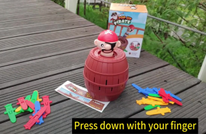 Jumping Pirate Game Family Board Game for Parent-child Interactive Toys