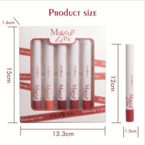 ลิปสติก PEIYEN 5 แท่ง บำรุงริมฝีปาก ติดทนนาน กันน้ำ ไม่ซีดจาง ไม่ติดถ้วย P8297