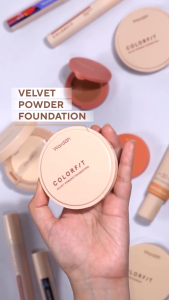 WARDAH Colorfit Velvet Powder Foundation SPF 20 PA+++ || Wardah Bedak Padat TWC BPOM