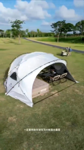 MOUNTAINHIKER | Half Dome Canopy | Spacious | Two Doors | with Walls Option | Camping | Outdoor | Tent