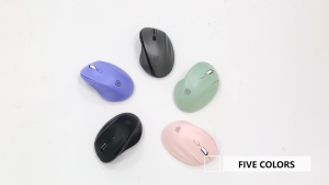 Ergonomic Wireless Mouse (เมาส์ไร้สาย) Micropack MP-V01W USB RF 2.4GHz