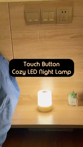 Canister Night Light As Bedside Lamp Very Long Lasting