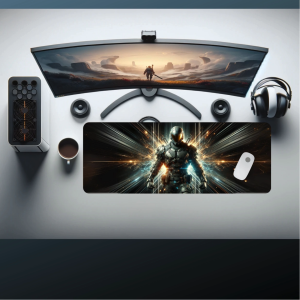 DESKMATEC Gaming Mouse Pad Vanguard Extra Large Desk Mat (80x30cm)