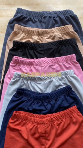 Paket Hemat Legging Anak Perempuan Isi 5pcs Usia 6 bulan- 12 Tahun Bahan Spandek Premium Halus Polos Hitam Pink Slim-Fitting Fashion
