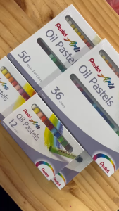 Pentel สีชอล์ก เพนเทล 12 / 25 /36 / 50 สี