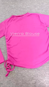 MODIS - Vierra Blouse Knit Serut / PAKAIAN WANITA / ATASAN WANITA / BLOUSE / BLUS