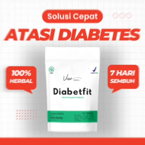 Diabetfit Obat Diabetes dan Supplement Penurun Gula Darah & Insulin Herbal 5 PCS