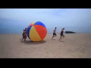SOARFLY Premium Inflatable Beach Ball 100/130/150/200cm - Durable PVC Material Child Safety Valve Non-Toxic Ideal for Pool Toys Beach Games Outdoor Fun