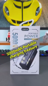 Mini Portable Powerbank YESPLUS YS-929 Fast Charging Power Fully Compatible PD 37W 5000MAH