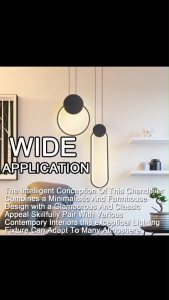 Electricals Modern Black Hanging Light Vintage Lamp For Living Room Bedroom Chandelier Kitchen Bathroom Fixture