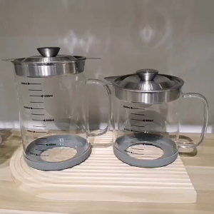 Glass Oil Filter Pot & Tank Storage Container: A Comprehensive Guide