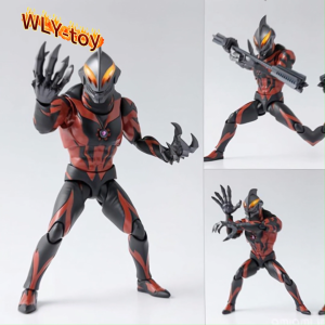 (Malay spot)New SHF18cm Ultraman Belial and Belial Atrocious Mebius Ribut X Ultraman Zero Arc Saga multi-accessory Multiple joints movable toy Plastic Figures model childrens gift Mainan Budak Lelaki